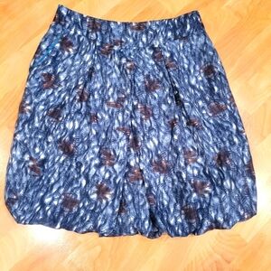 Banana Republic silk bubble skirt size 2